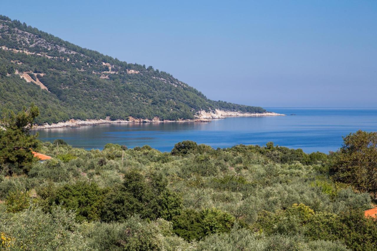 Vista Del Mare Luxury Villa Koinira Extérieur photo